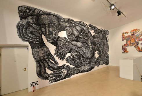 Zio Ziegler, Wall Painting, Antonio Colombo Arte Contemporanea, Milano